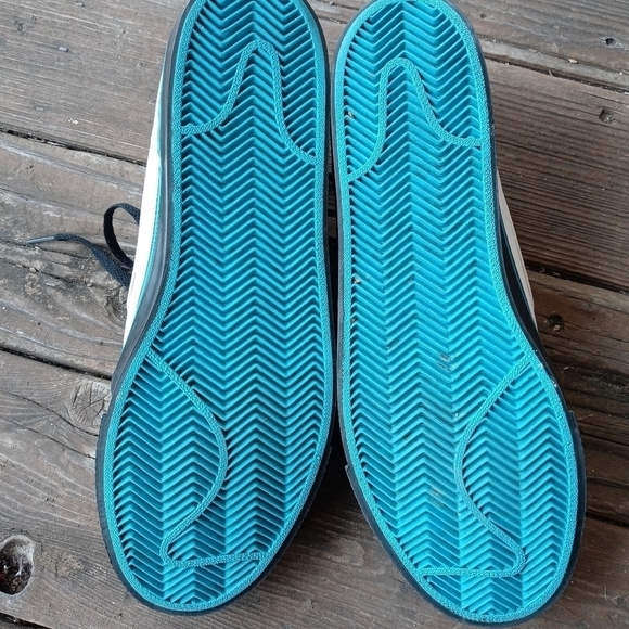 Nike Men\'s sz 12 Toki Low N7 White/Turquoise/Black main image 4